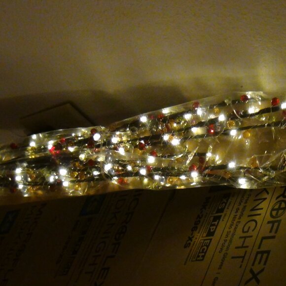 Jeweled LED Lights Branches 30" River of Goods SNBC 50 LED 100 Faceted Beads - Picture 6 of 16